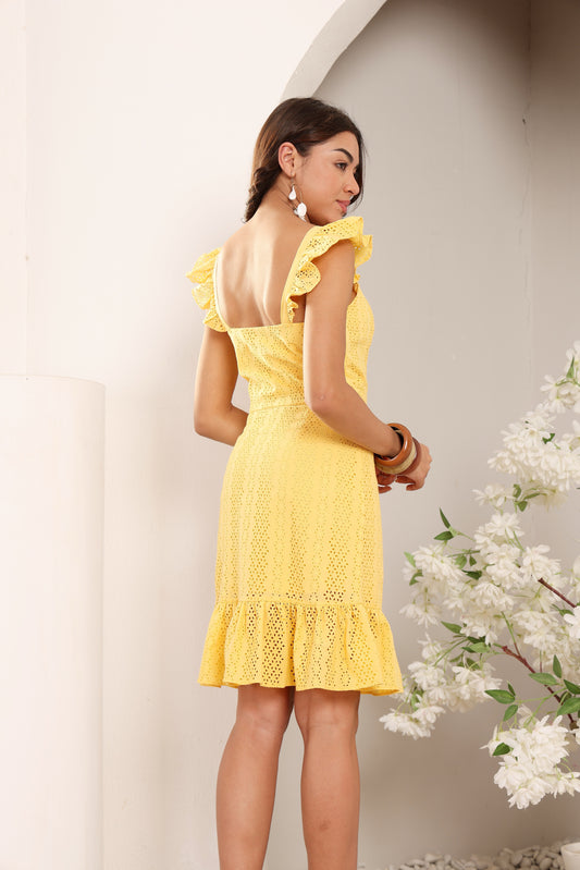 Buttercup Breeze Cotton Dress