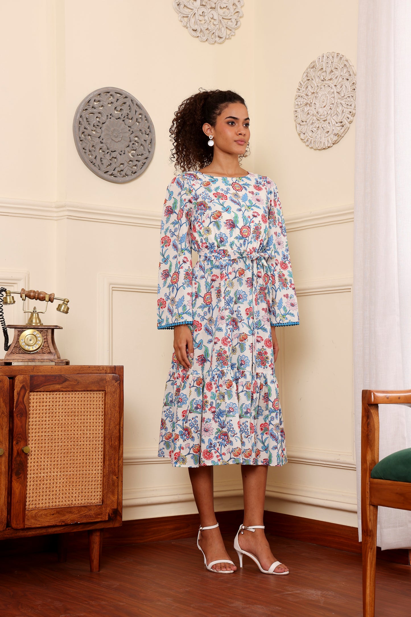 Floral Daydream Delight Midi Dress