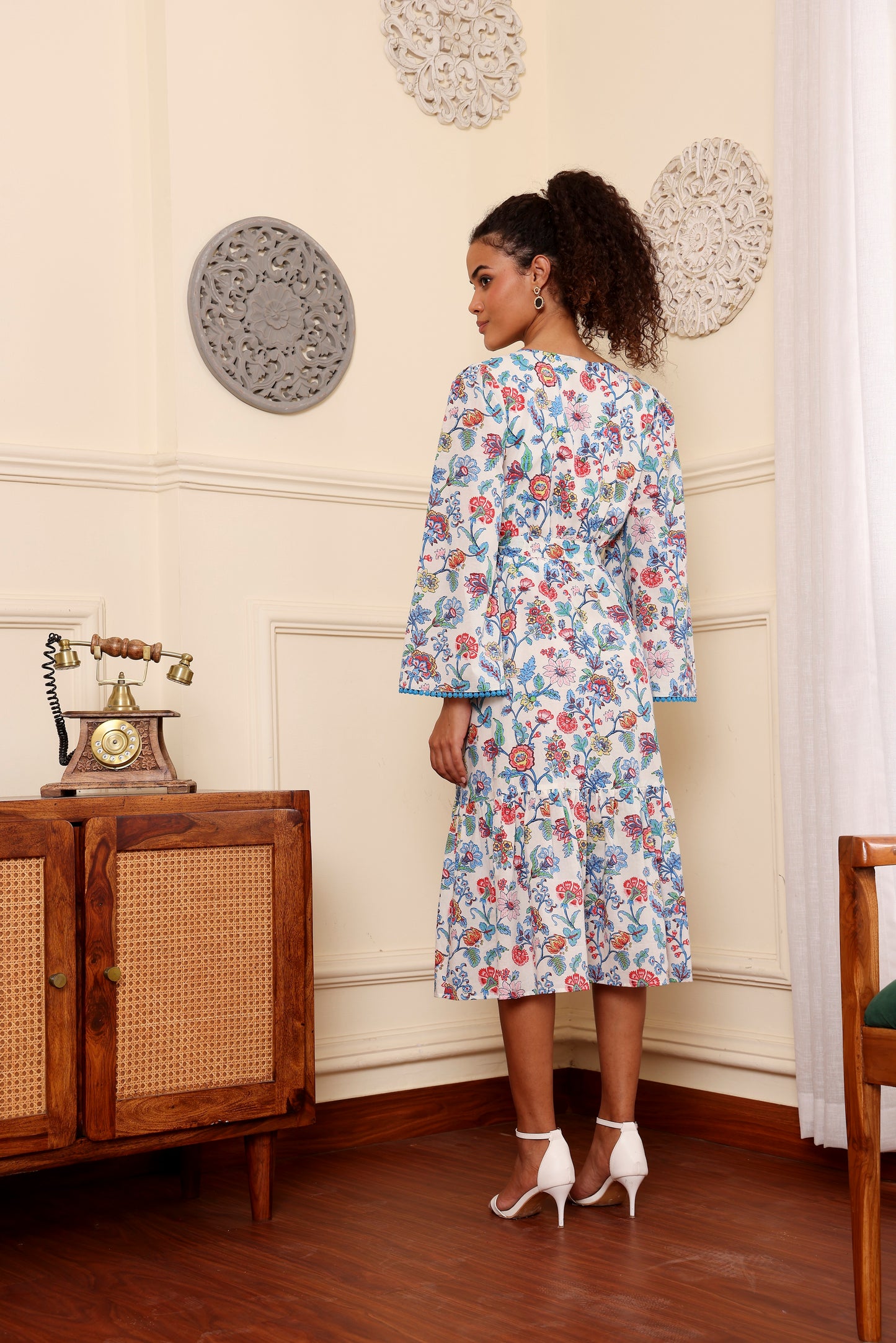 Floral Daydream Delight Midi Dress