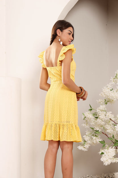 Buttercup Breeze Cotton Dress