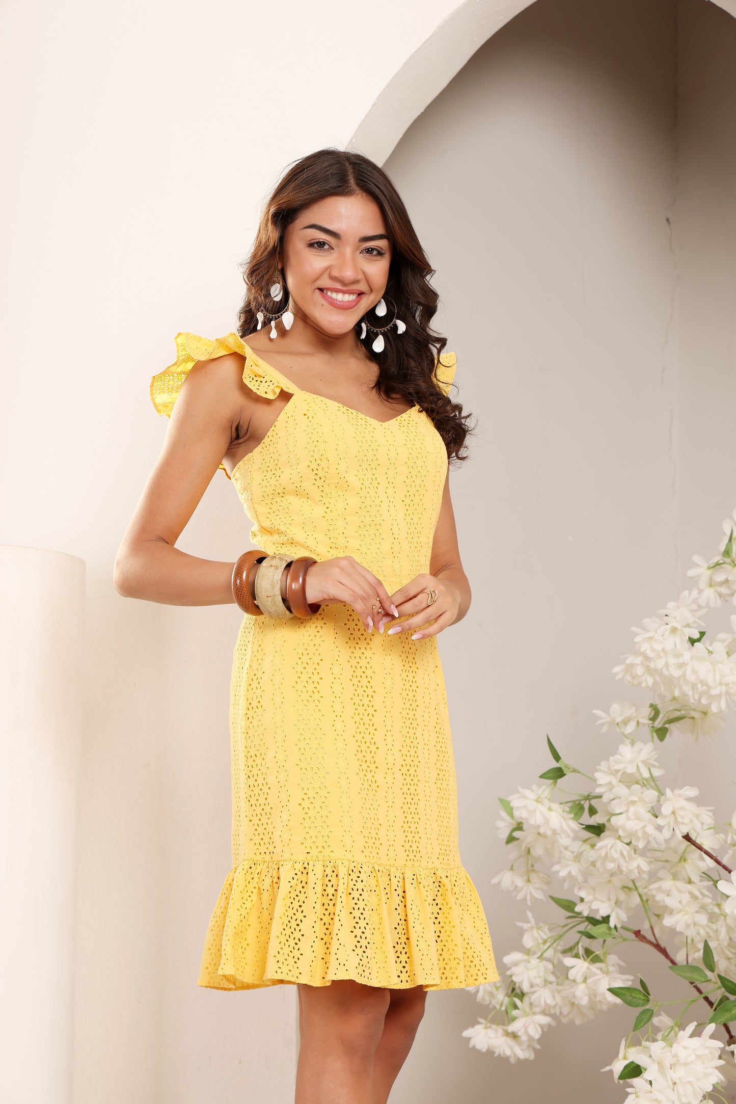 Buttercup Breeze Cotton Dress
