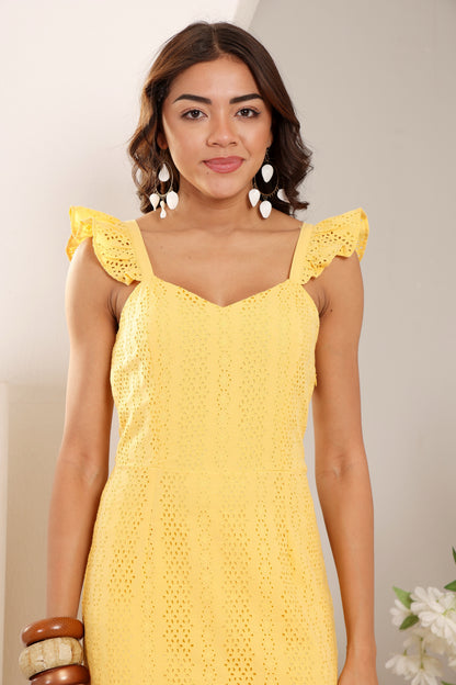 Buttercup Breeze Cotton Dress