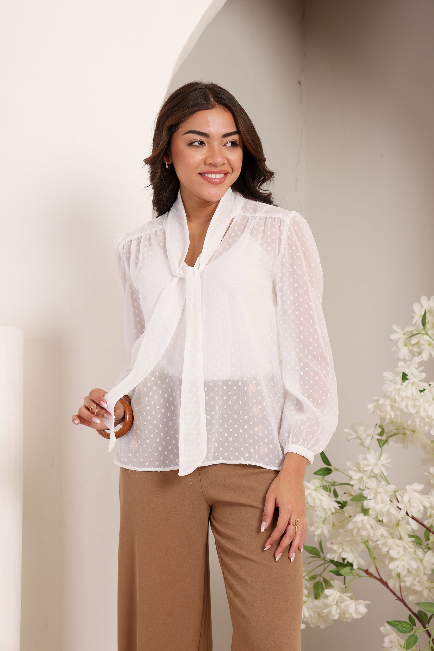 chiffon top