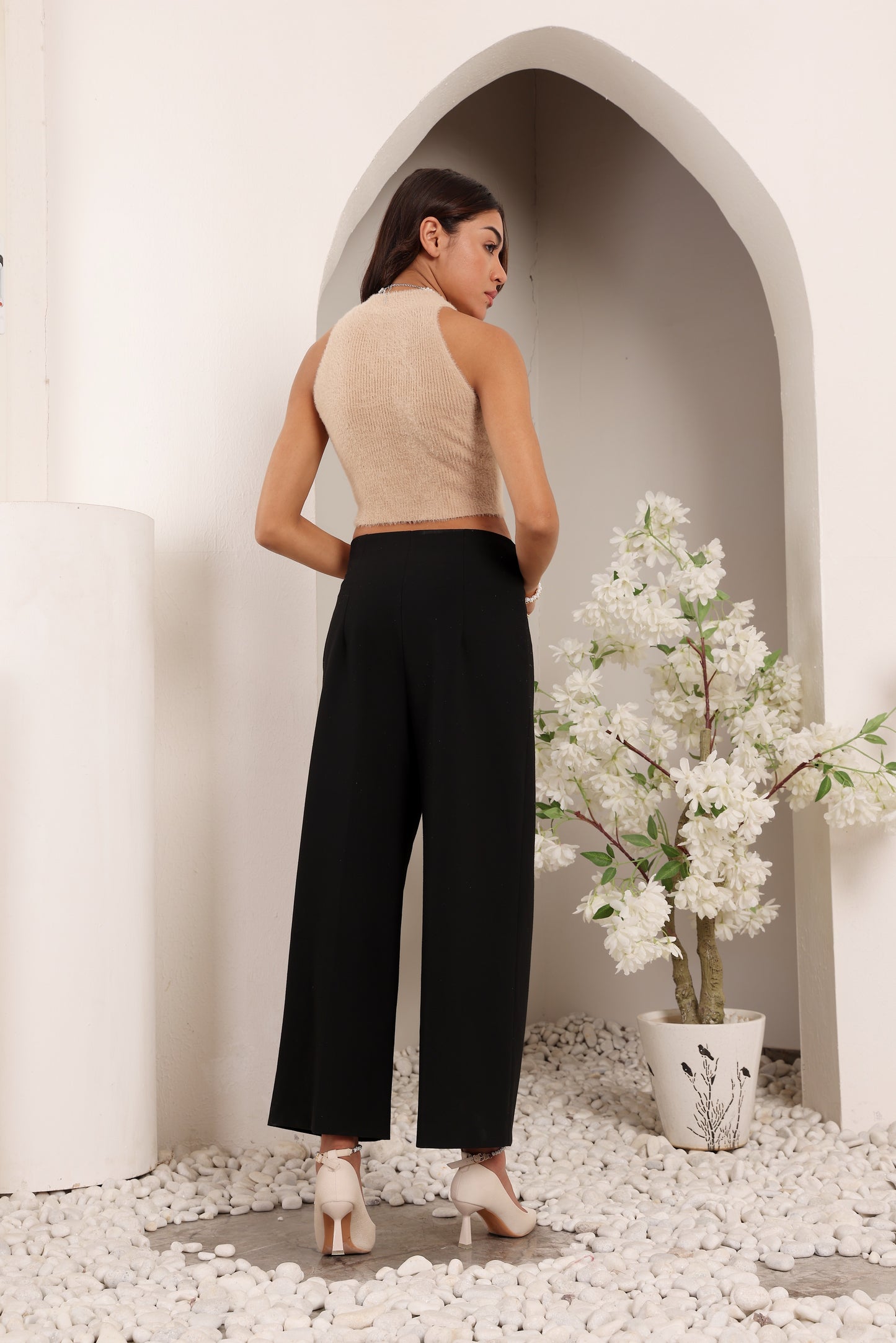 Luxury Wide-Leg Trouser