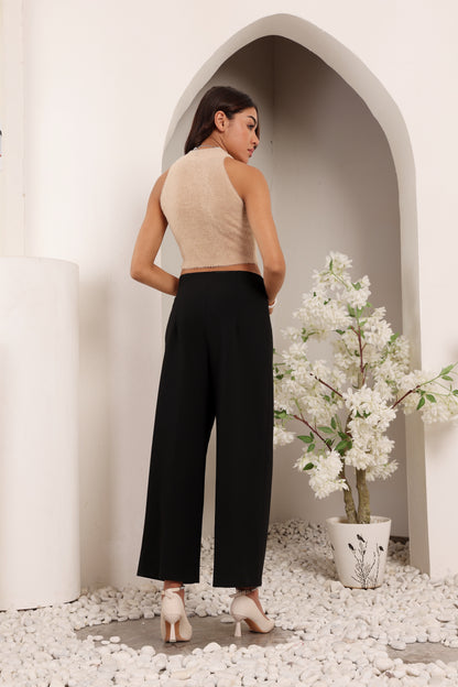 Luxury Wide-Leg Trouser